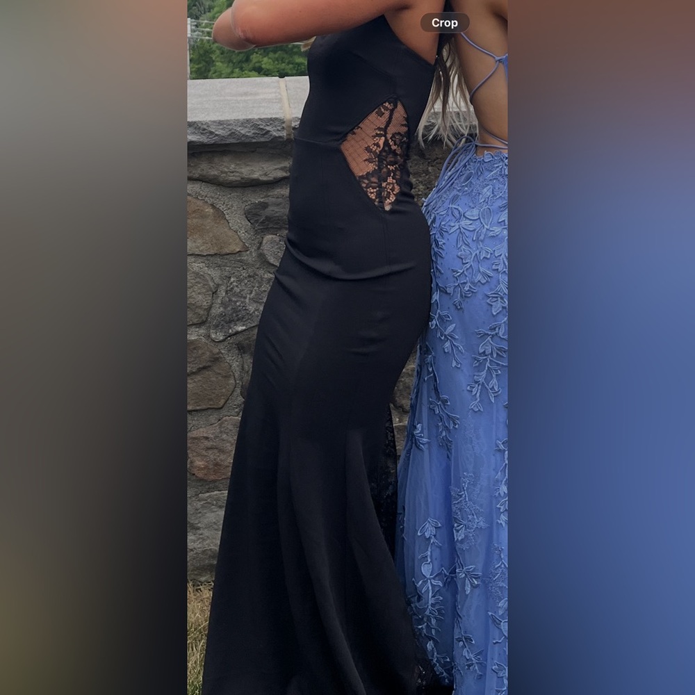 BLACK PROM DRESS - Picture 4 of 4